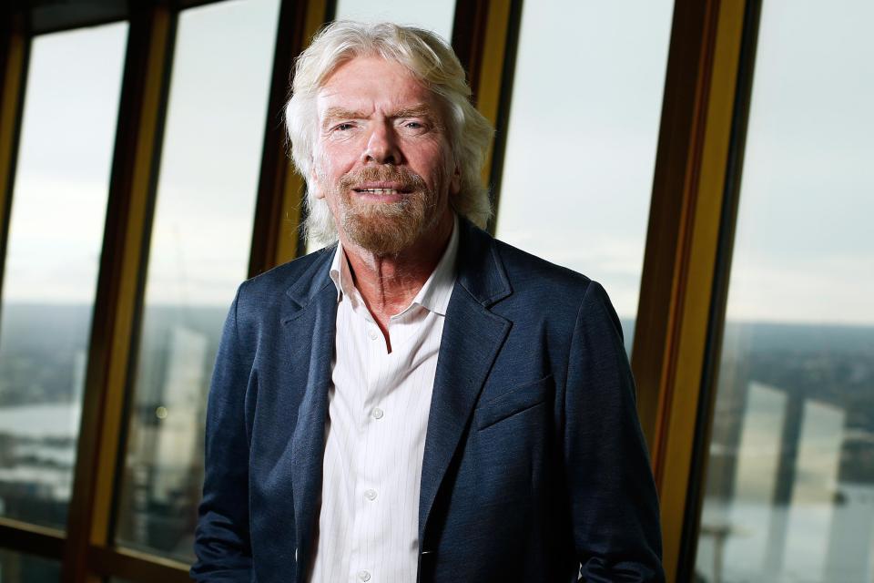  Branson apologised for his lewd behaviour in Melbourne in 2009, Button wrote
