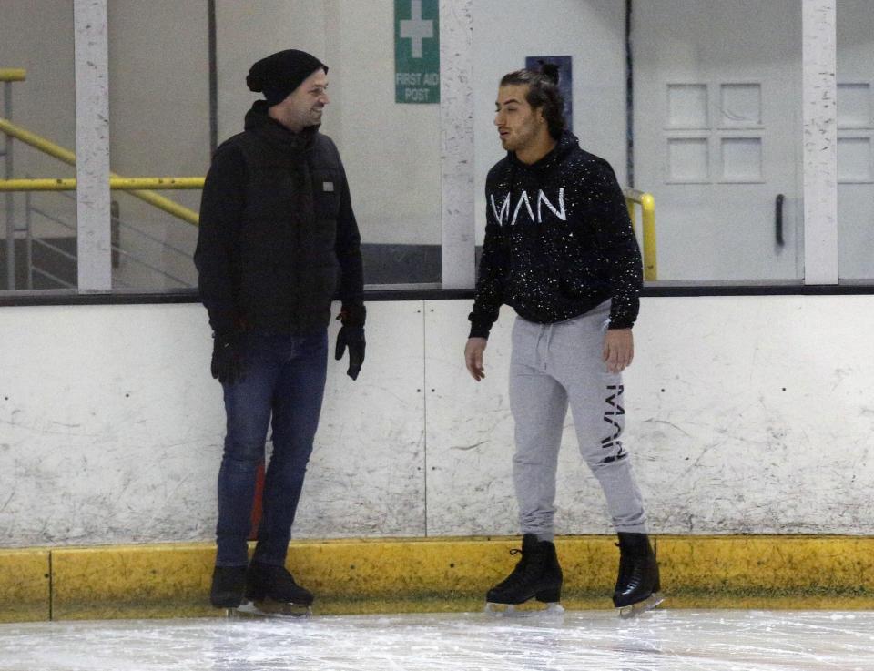  Kem revealed that he was struggling with training and choreography for Dancing On Ice
