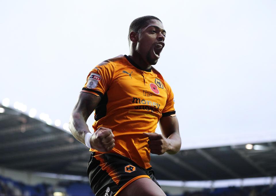  The Portuguese winger raced clear of the Reading defence to round the keeper