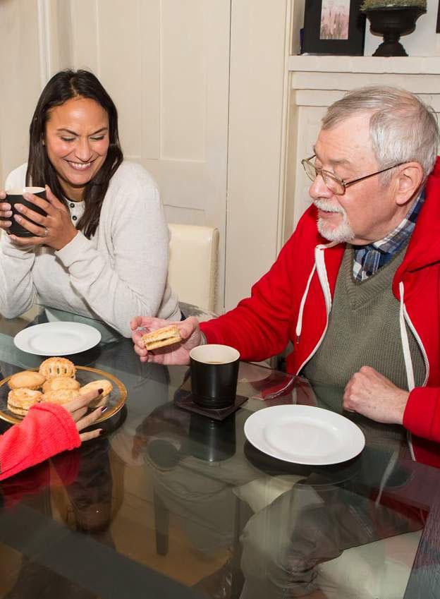  The campaign also urges people to invite a lonely neighbour round for Christmas dinner