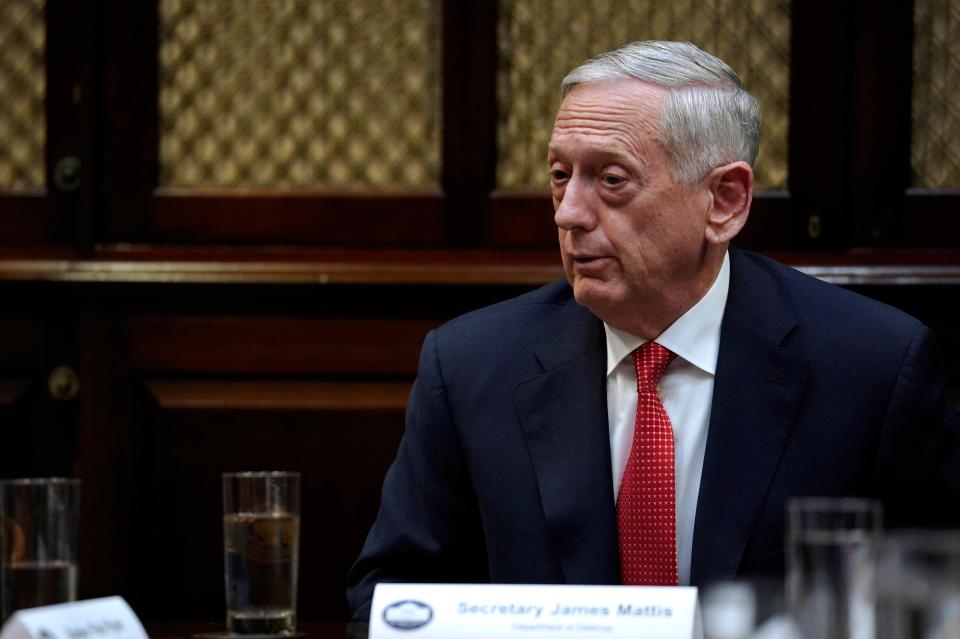 US Defence Secretary Jim Mattis said the missiles could now hit 'anywhere in the world'