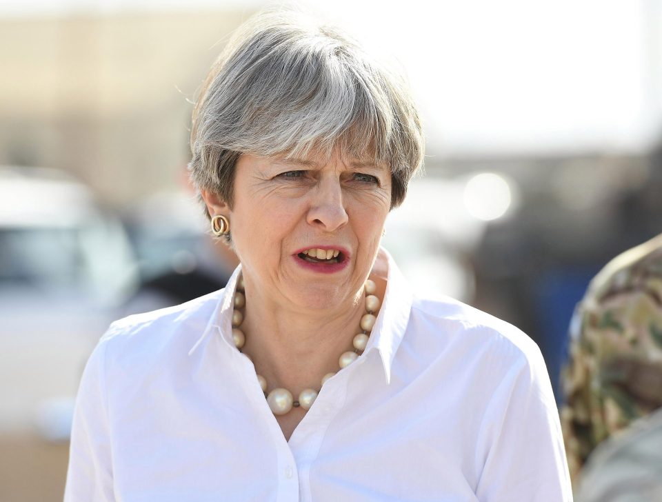  The US President meant to slam British PM Therea May