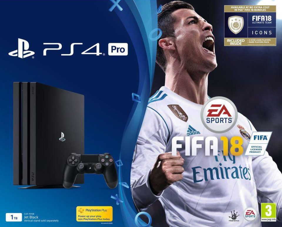 PS4 Pro FIFA 18 pack