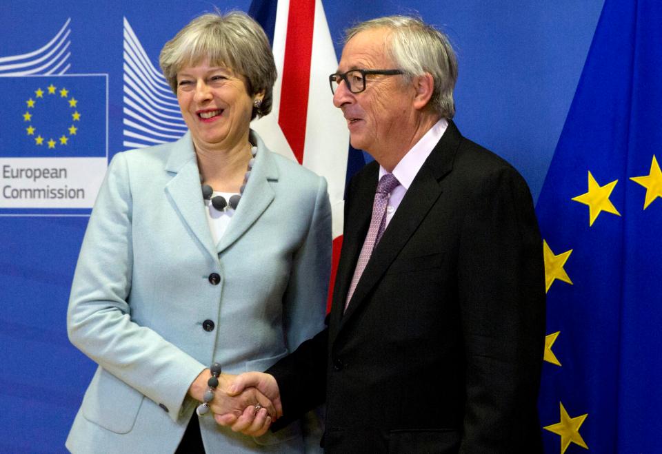 The pair shook hands as they revealed they had managed to find a compromise