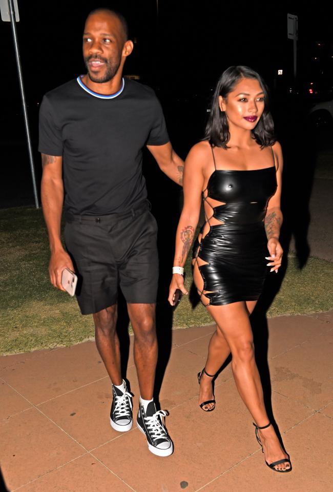  Vanessa White looked glam as she made her way to the wrap party in a little black dress