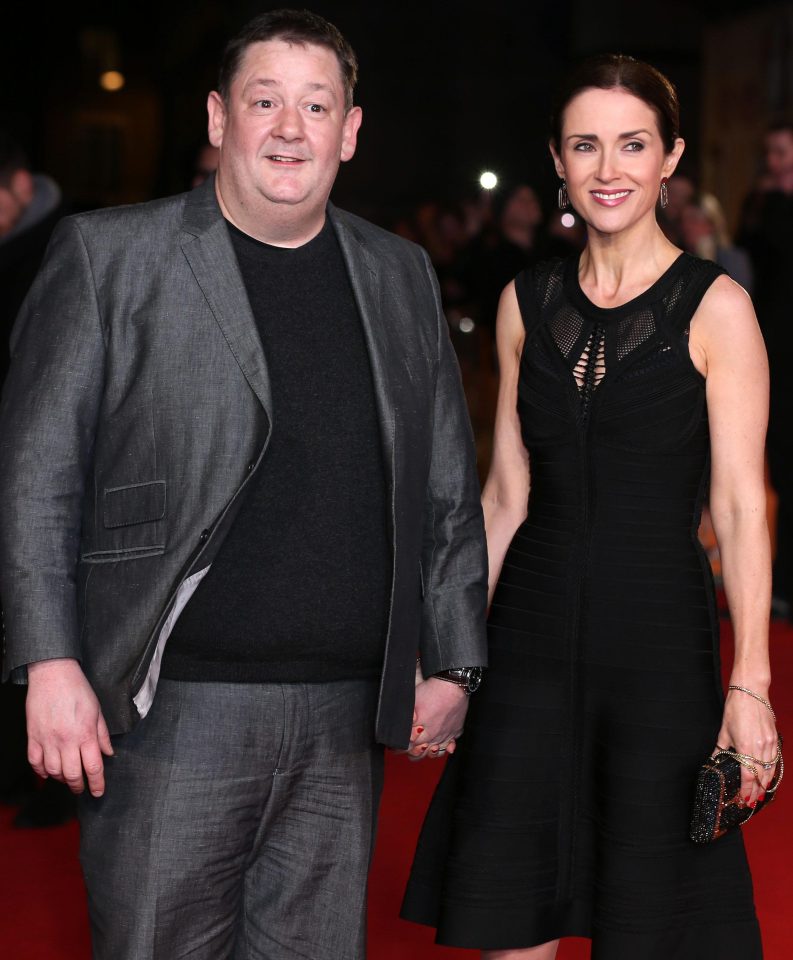 Johnny Vegas is separated from second wife Maia Dunphy