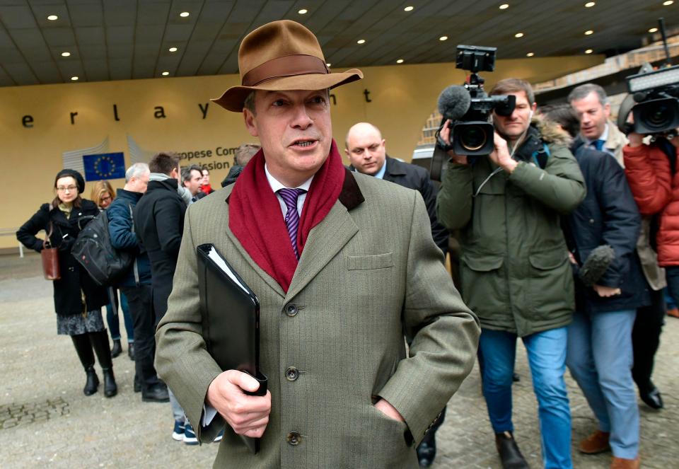 Nigel Farage warned that Brexit is in danger as Leave have stopped making arguments for exiting the EU