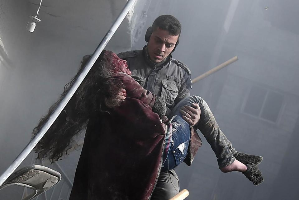 Air strikes and artillery fire killed over a dozen civilians