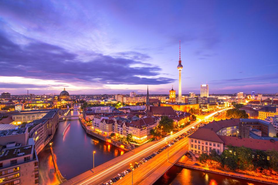  Families can visit the top of Berlin's famous Television Tower