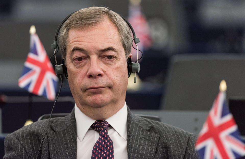  Nigel Farage allegedly gave data to Julian Assange during secret meetings