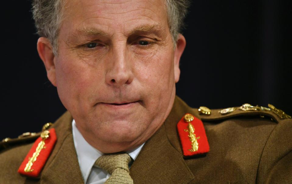 The head of the British Army warned the country's ability to respond to Russian threats will erode if the UK does not keep up with its enemies