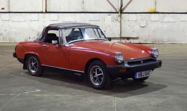  A number of MG's are included in the collection, including this 1979 Midget 1500