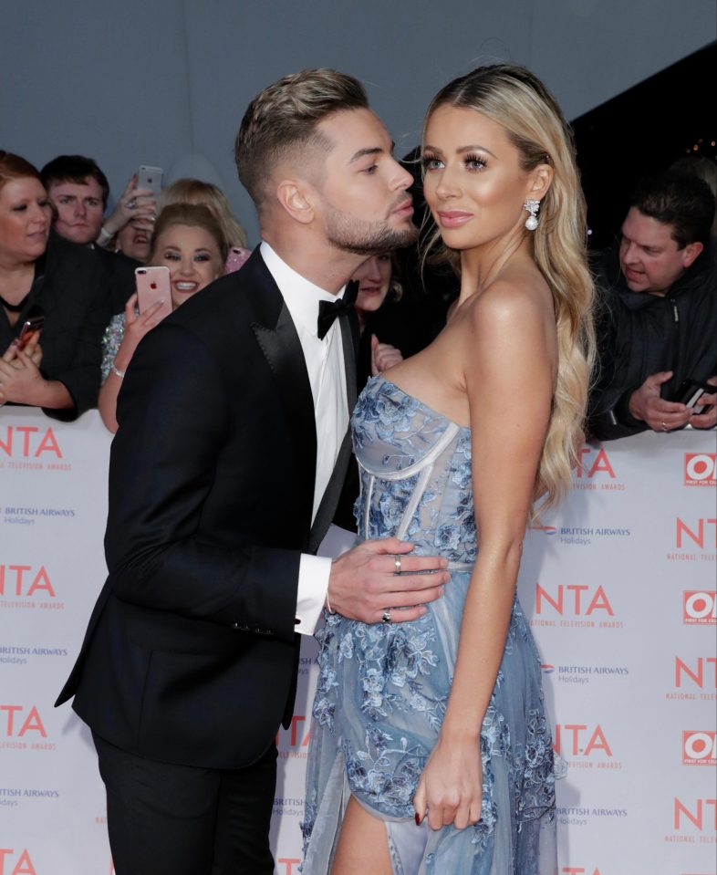  The pair split at the weekend after seven months together
