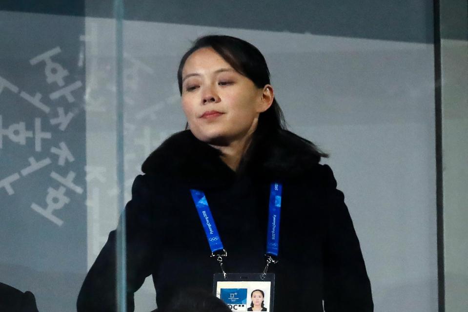 Kim Yo-jong became the first member of her family to cross the border in more than 50 years