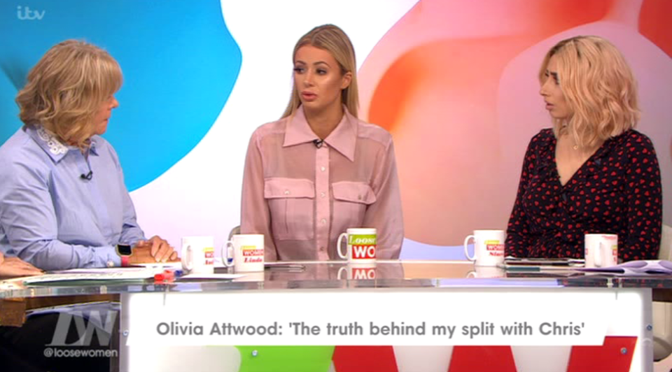  The former Love Island star opened up about her recent split from Chris Hughes