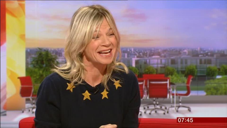 Zoe, who presents the dancing's show's spin off It Takes Two, said she would miss Brendan and all he brought to the show