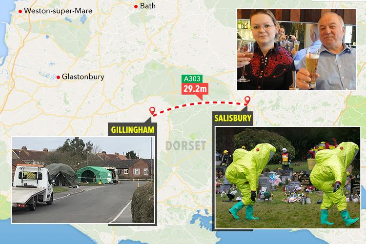  The cordon has now been widened to Gillingham in Dorset