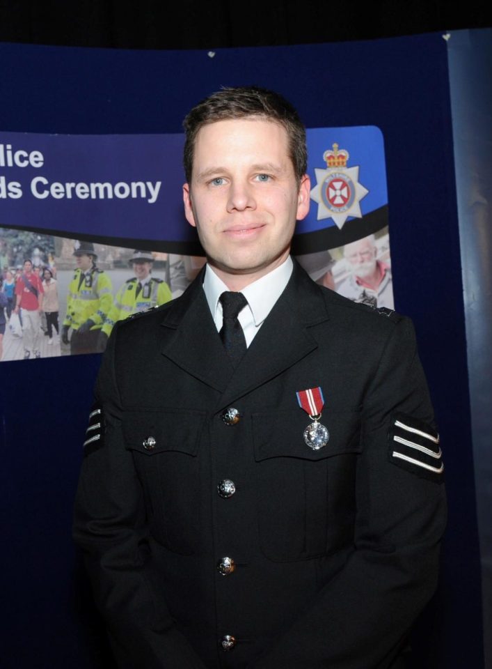  Sergeant Nick Bailey was the first police officer on the scene following the nerve agent attack in Salisbury