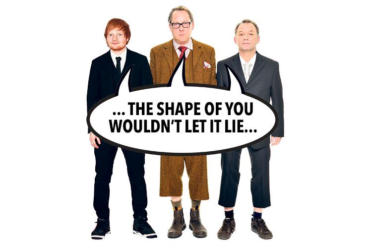  Vic & Bob... and Ed too - Ed is a fan of the comedy show and he just can't let it lie