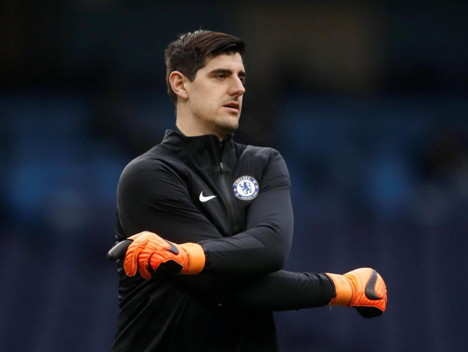 Real Madrid and PSG are interested in signing Thibaut Courtois in summer