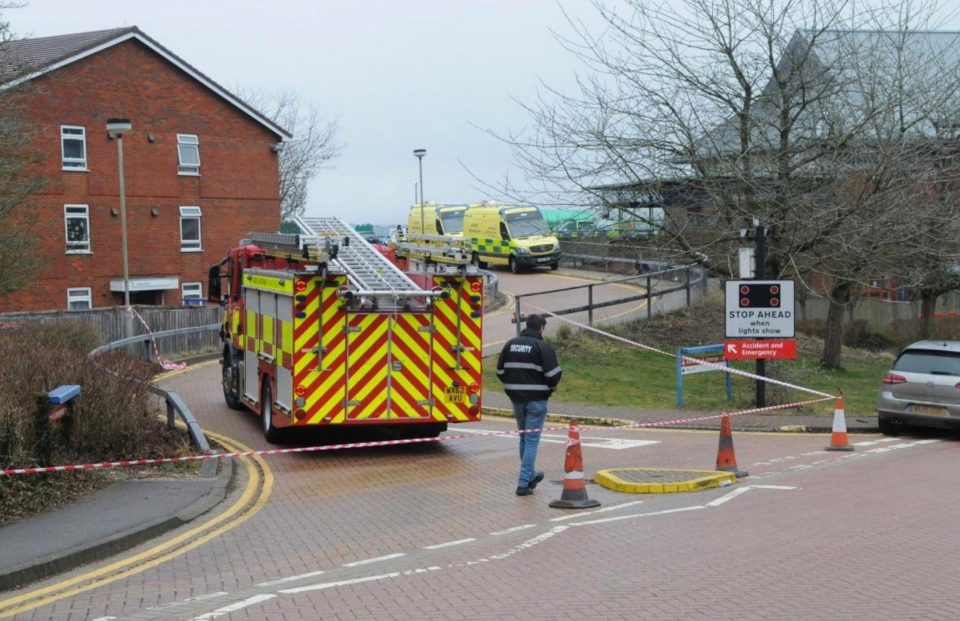  Salisbury District Hospital declared a 'major incident' this morning when it shut down its accident and emergency department