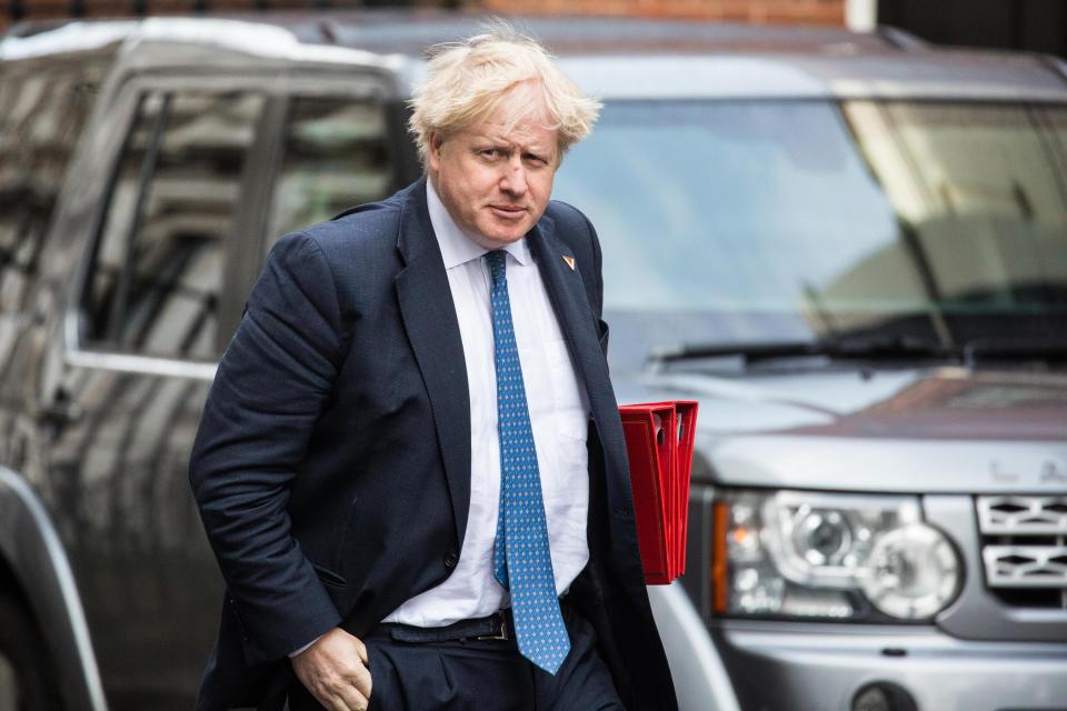 Foreign Secretary Boris Johnson