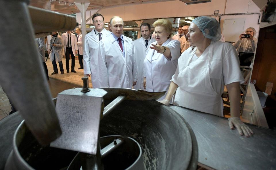  Putin warned: 'Those who serve us with poison will eventually swallow it and poison themselves.'