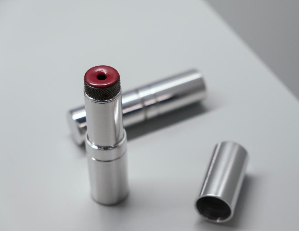  Disposable gun disguised as a lipstick developed by the Soviet Secret Service