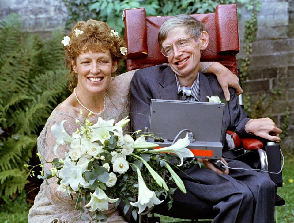  Stephen on his wedding day to second wife - his nurse Elaine