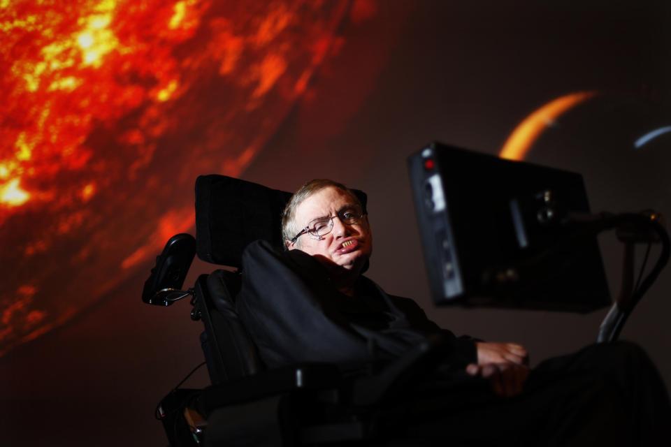 Bringing science to audiences across the world, Stephen Hawking presented a number of TV documentaries