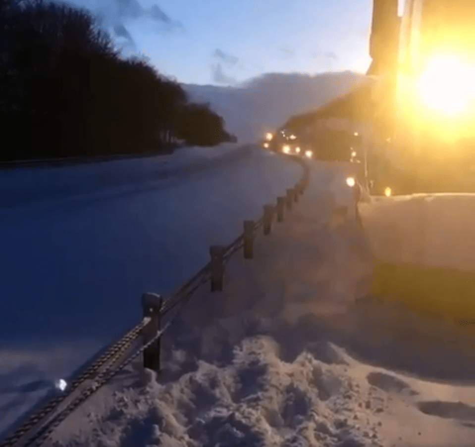  Scotland has bore the brunt of the snow storms so far