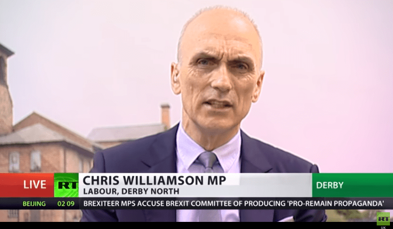  The Labour MP said Tories were trying to 'spin' the evidence about Russia