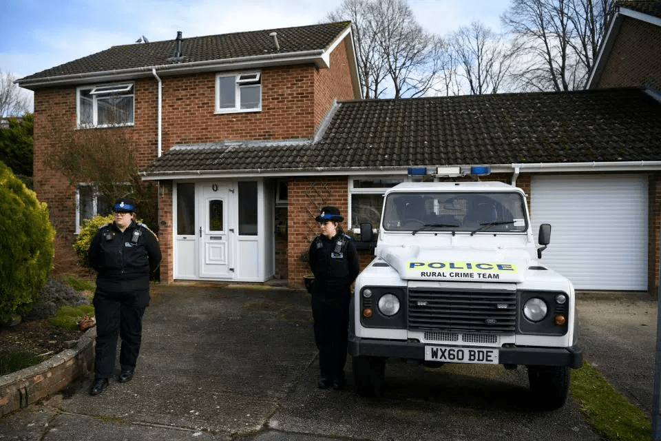  The Skripal home where the highest concentration of Novichok was found