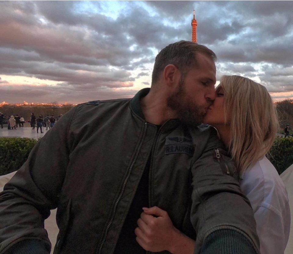  The happy couple are engaged after almost four years of dating