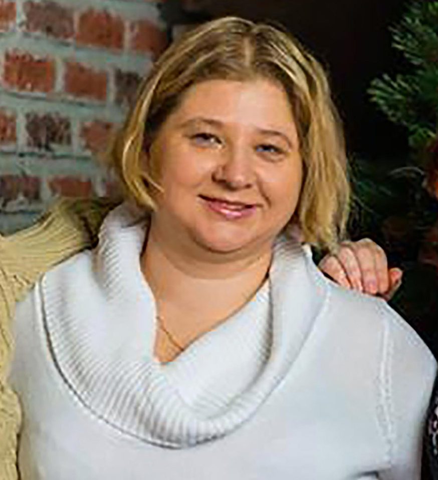  According to the transcript, Viktoria, pictured, hopes to visit her uncle and cousin in Britain
