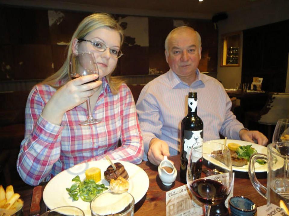  The Skripals were hit with a 'watered-down' dose of Novichok smeared over their front door handle