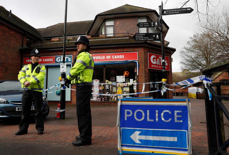  Different spots across the city are said to still have toxic levels of the nerve agent