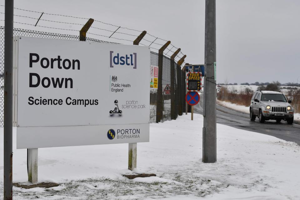  Head of the defence laboratory at Porton Down in Wiltshire Gary Aitkenhead admitted it was unable to verify the never agent came from Russia