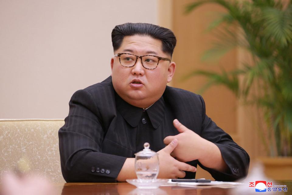  North Korea Leader Kim Jong-un is set to see his country's sea trade policed by Navy Marines