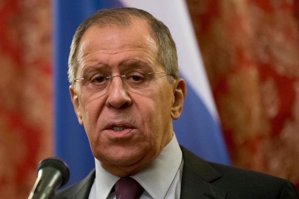 Russian Foreign Minister Sergey Lavrov said the incident did not happen