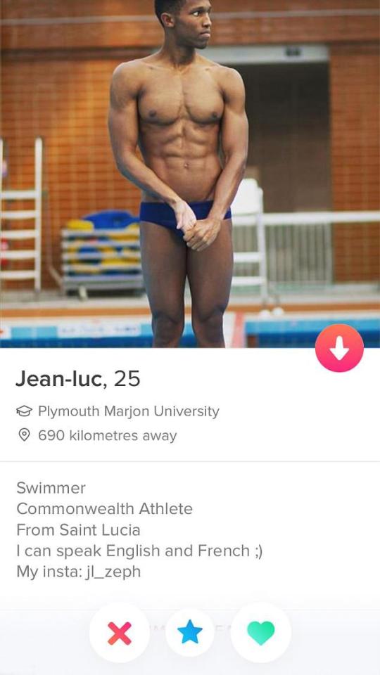 Some athletes posted revealing pictures