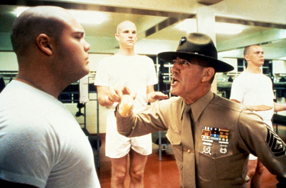  The Golden Globe nominee was best known for playing Gunnery Sgt. Hartman