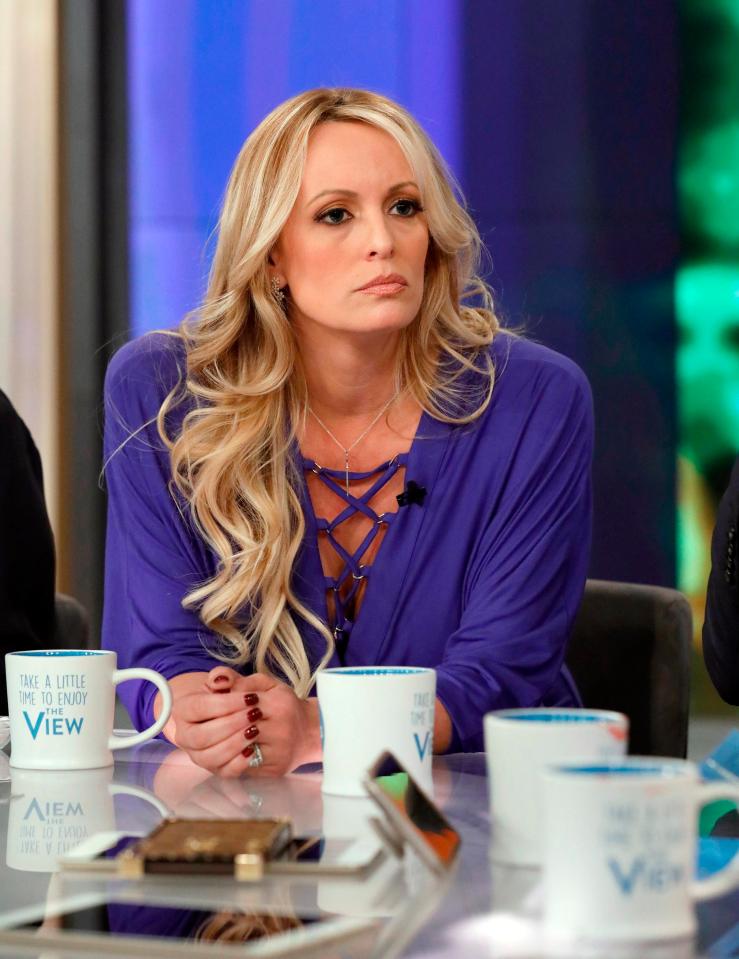  Stormy Daniels, whose real name is Stephanie Clifford, alleges she was threatened by a man who told her to keep quiet about the alleged fling with Trump