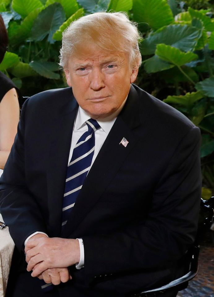  Donald Trump has said the sketch released by Stormy Daniels is of a 'nonexistent man'