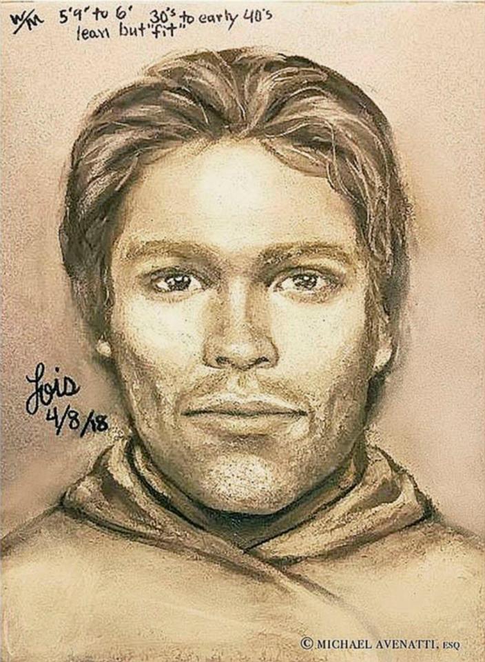 Sketch of man who allegedly threatened Stormy Daniels over Donald Trump affair