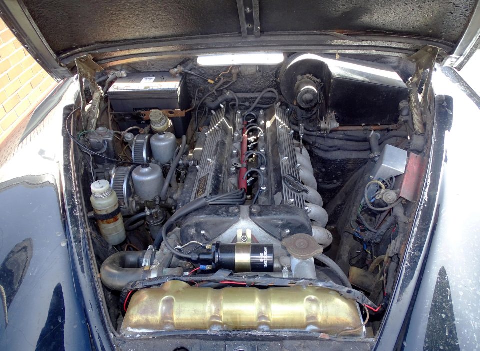  The car comes with a six-cylinder Jaguar engine