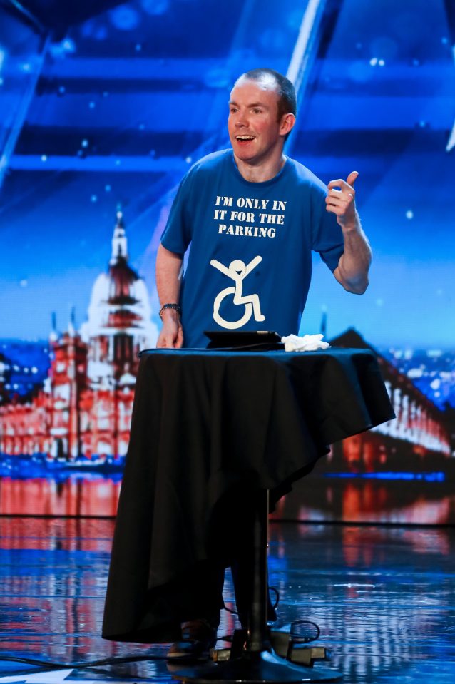 Lee Ridley is unable to speak due to his Cerebral Palsy