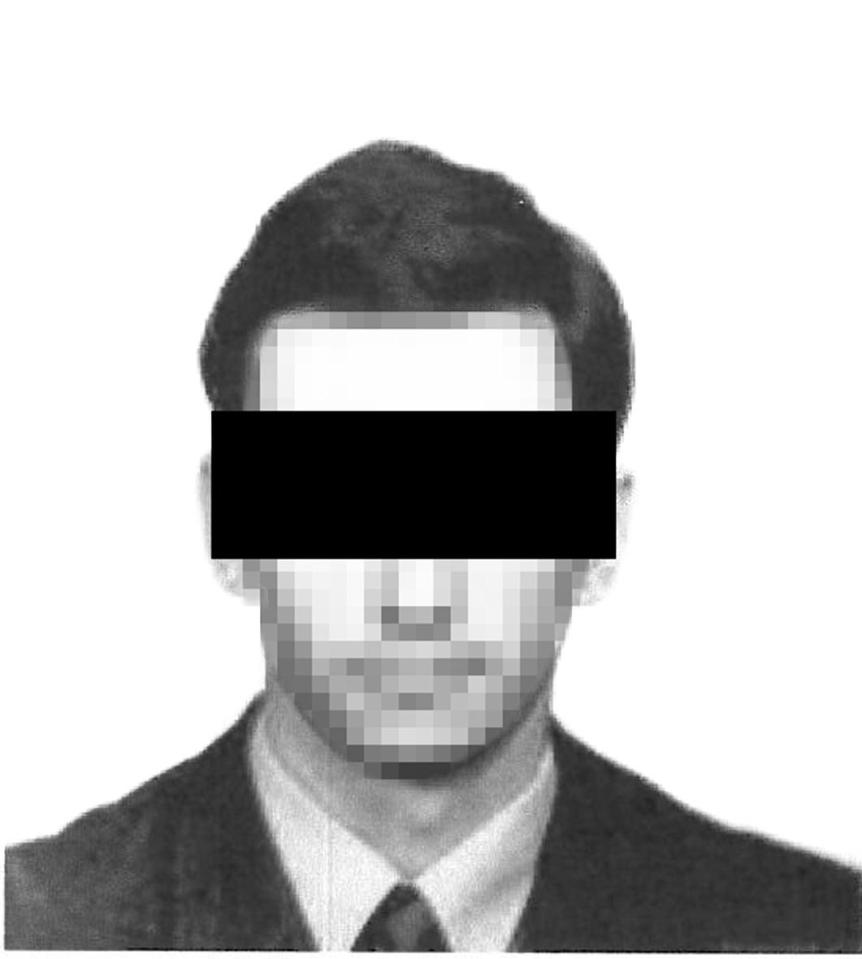  Above, a possible picture of the man thought to be "ruthless" Gordon