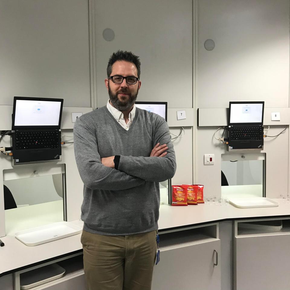  Taste guru Matt Cullingworth is looking for a specific skill set among would-be supertasters