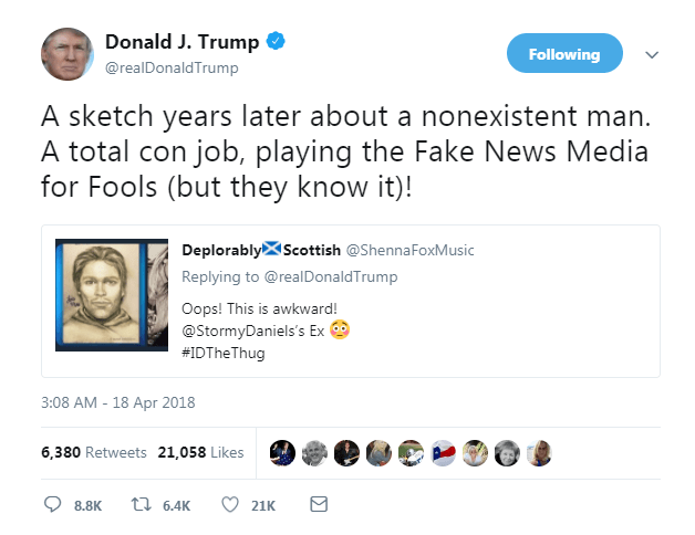  Trump called the sketch 'a total con job'